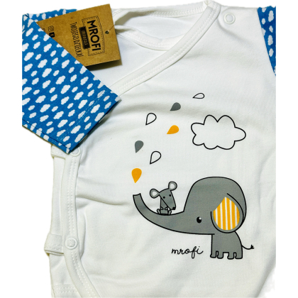 Komplet bawełniany niemowlęcy MROFI